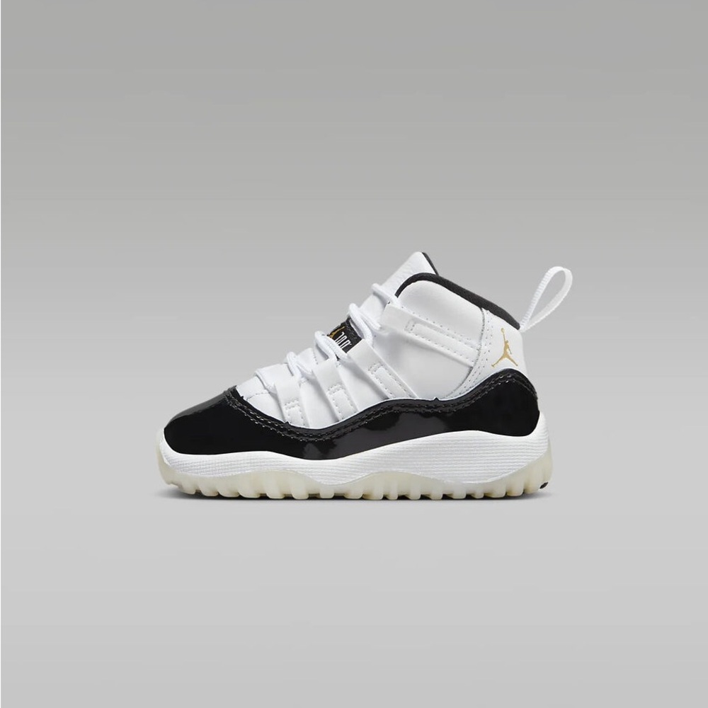 Toddler's Jordan 11 Retro "Gratitude" White/Metallic Gold-Black